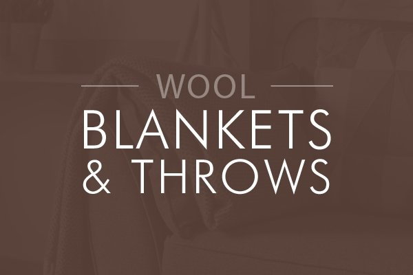 PURE WOOL THROWS | Urban Wool