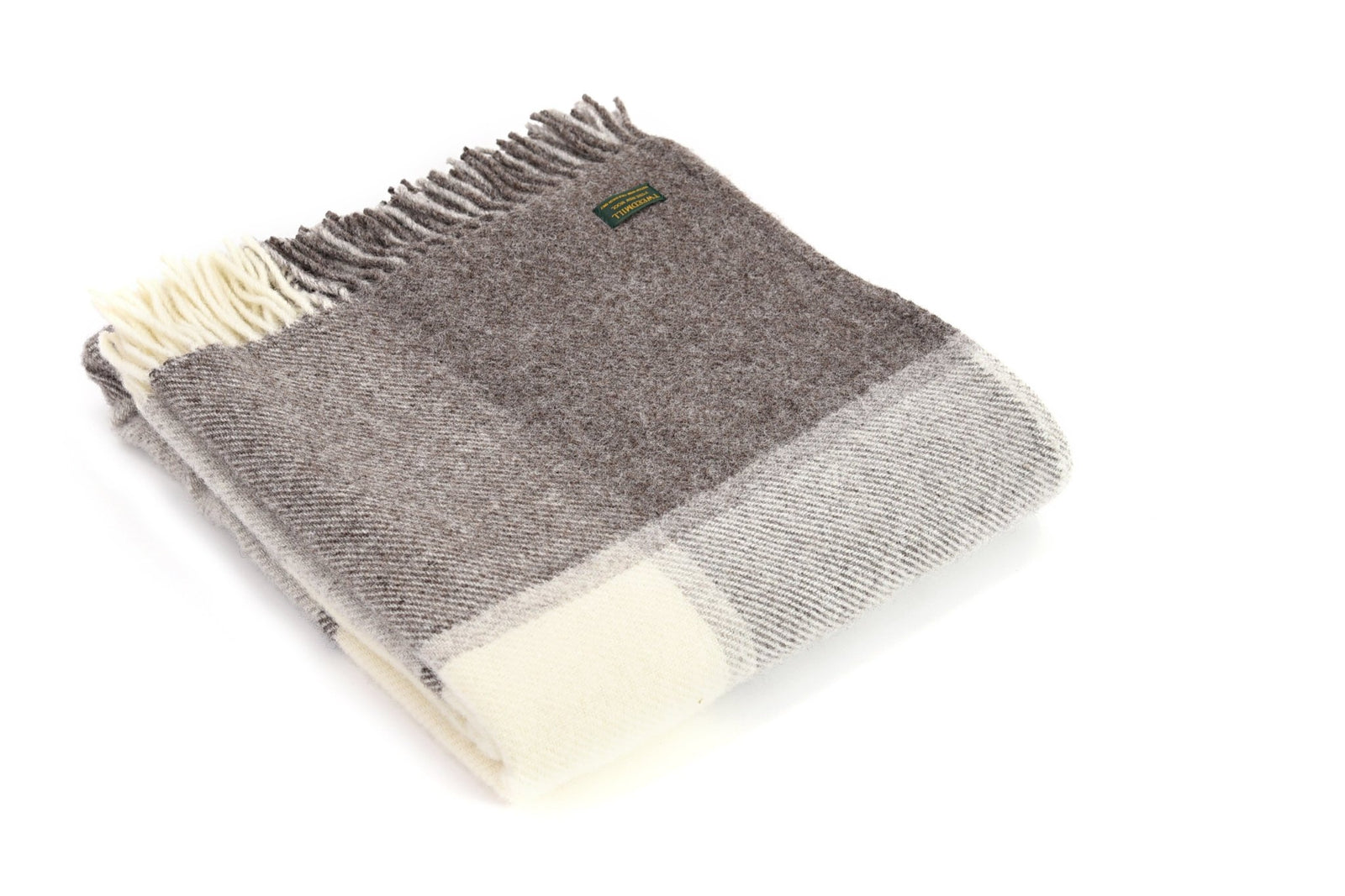 Tweedmill Block Check Jacob pure wool throw - Urban Wool